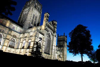 a view of Durham cathedral