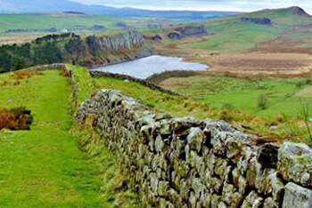 a view of hadrians wall
